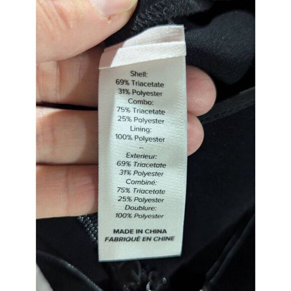 Cinq a Sept Women's Black Solid Side Ruffle Dress Trousers Pants Size 00 NWT - Picture 6 of 8